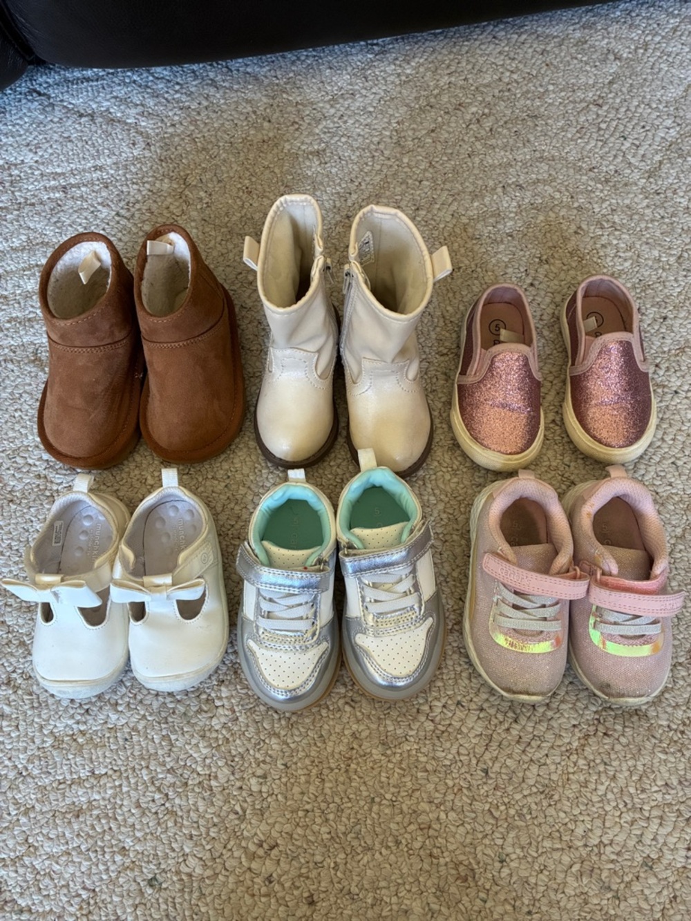 Toddler Shoes Size 5, Lot of 6 pairs